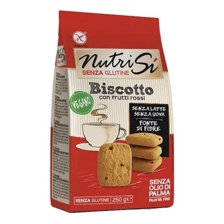 Biscotto Con Frutti Rossi NutriSì 250g