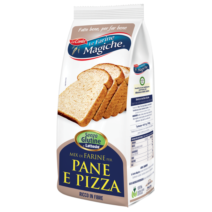 Mix Di Farine Per Pane E Pizza Le Farine Magiche 500g