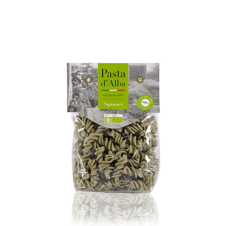 Fusilli di Riso e Spinaci Pasta D'Alba 250g