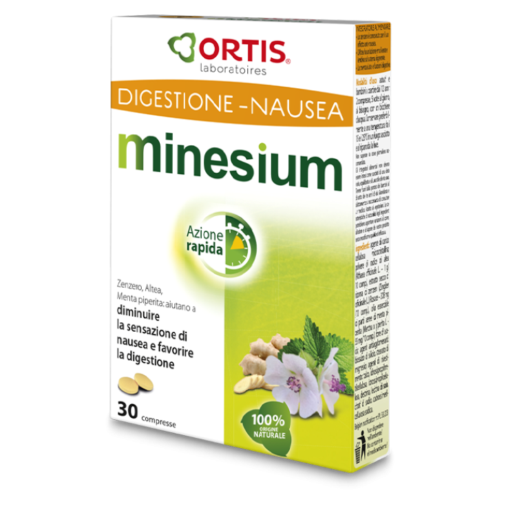 Minesium Digestione Nausea Ortis® 30 Compresse