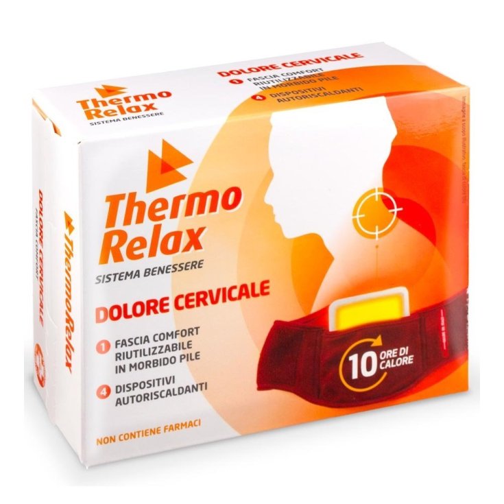 Sistema Benessere Dolore Cervicale Thermo Relax 4 Trattamenti
