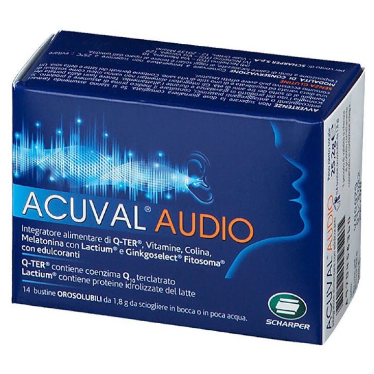 Acuval Audio Integratore Alimentare 14 Bustine