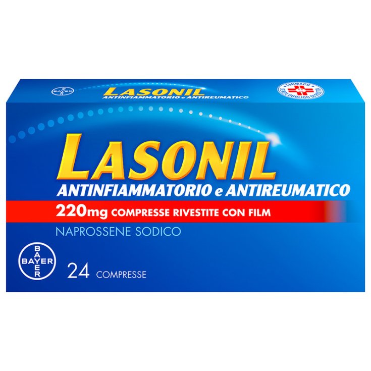Lasonil Antinfiammatorio E Antireumatico 220mg Bayer 24 Compresse
