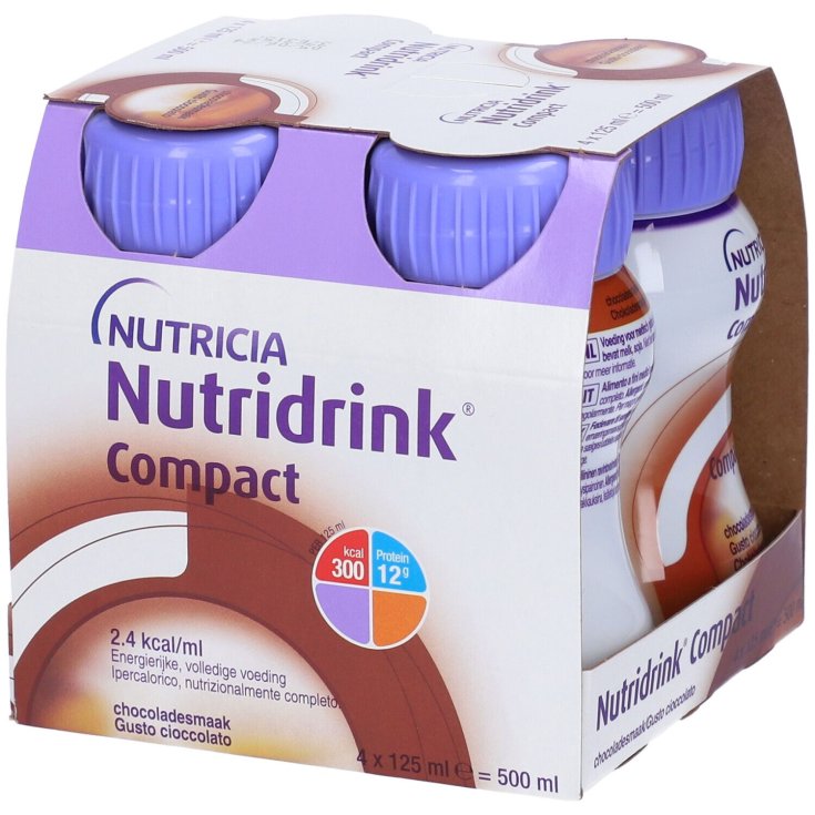 Nutridrink Compact Cioccolato Nutricia 4x125ml