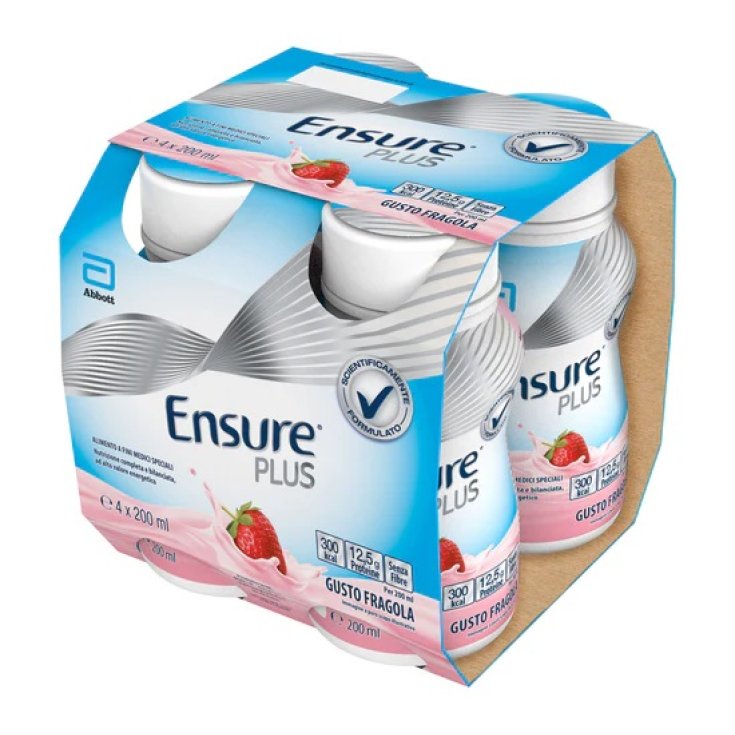 Ensure Plus Fragola Abbott 4x200ml