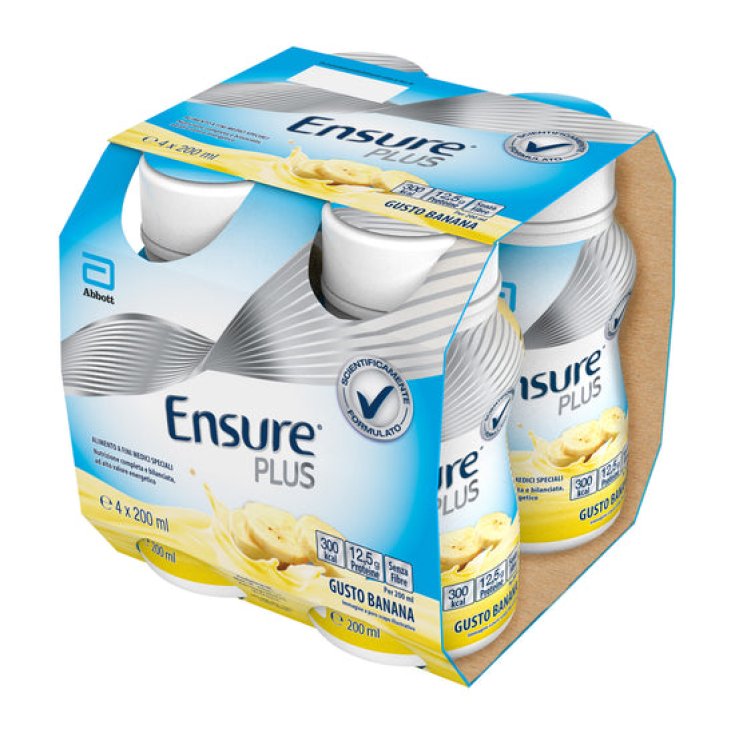 Ensure Plus Banana Abbott 4x200ml