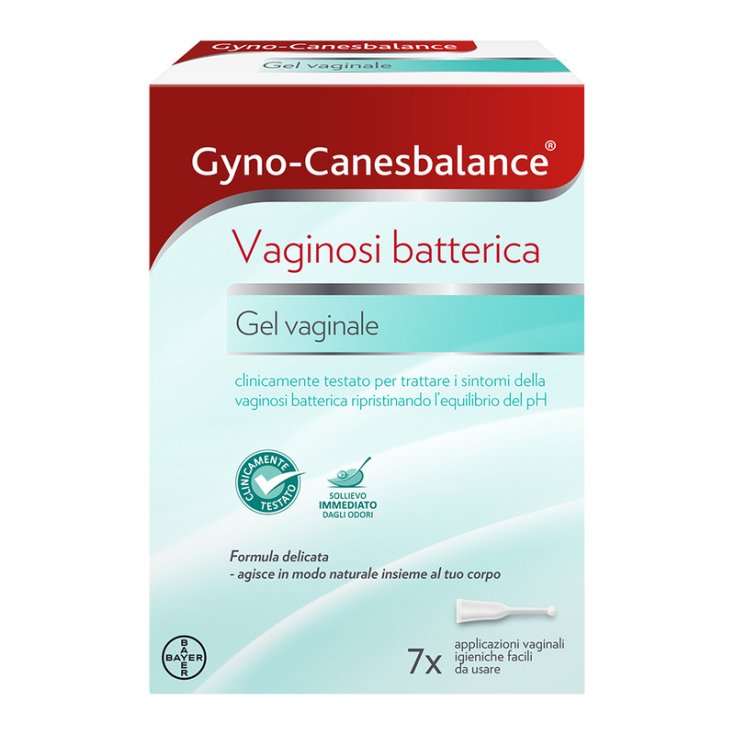 Gyno-Canesbalance Gel 7 Applicatori Monouso per Vaginosi Batterica