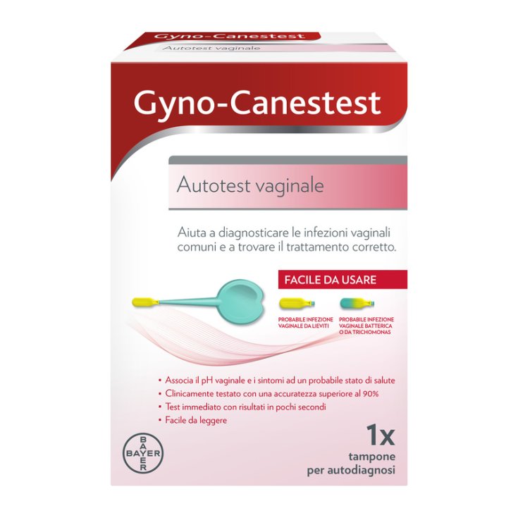 Gyno-Canestest Autotest Vaginale 1 Tampone Per Autodiagnosi Infezioni