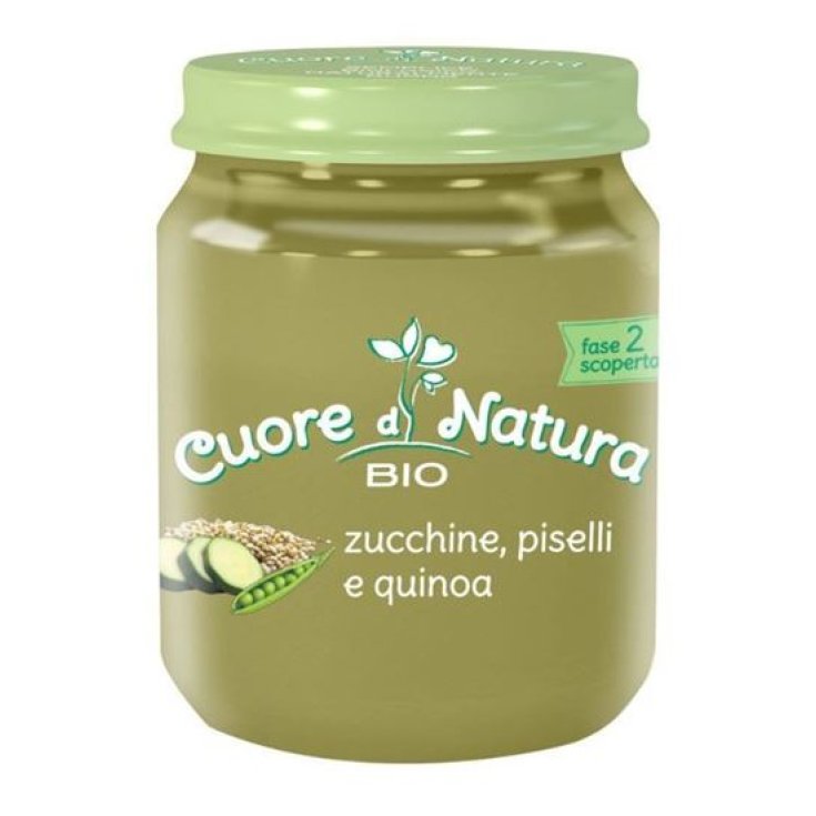 Zucchine Piselli E Quinoa Cuore Di Natura BIO 110g