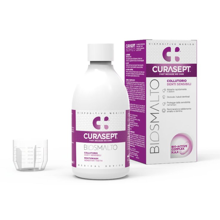 Biosmalto Denti Sensibili Curasept 300ml