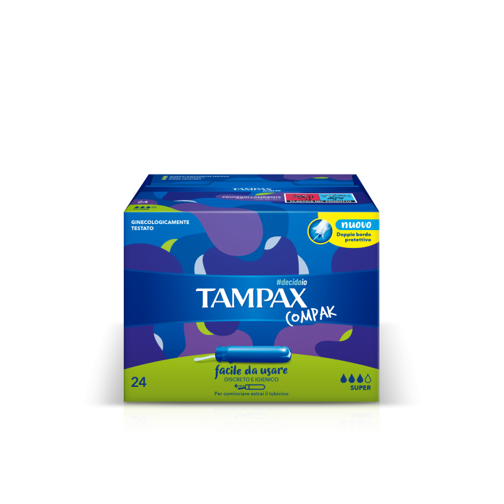 Tampax Compak Super 24 Assorbenti Interni