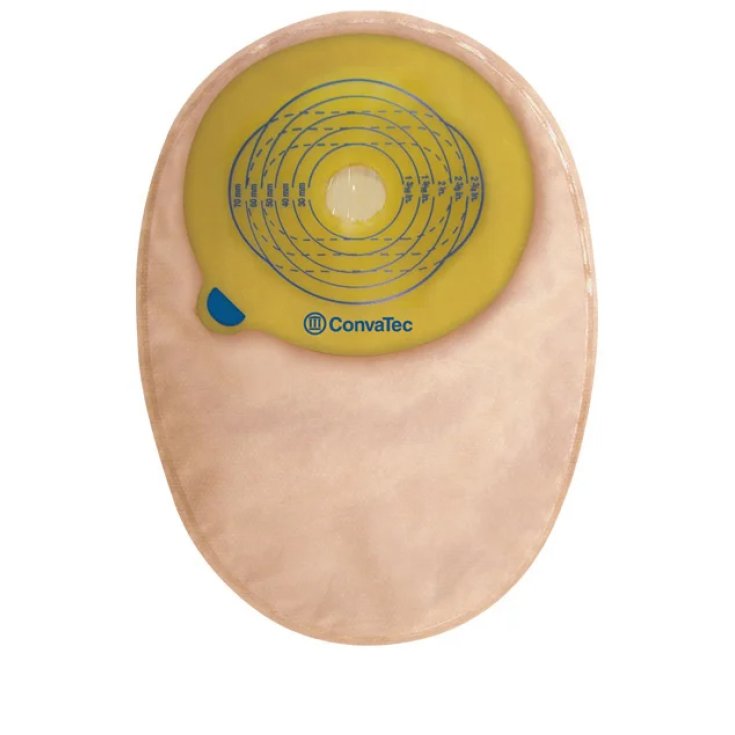 Esteem&reg;+ Sacca Colostomia Chiusa 20/70 Trasparente Ritagliabile Filtro Standard Convatec 30 Pezzi
