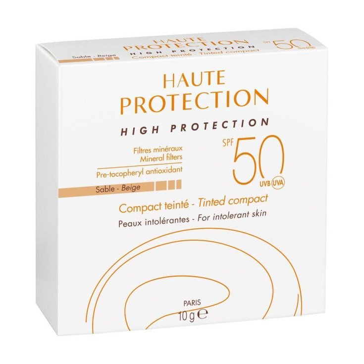 Av&egrave;ne Compatto Colorato Sabbia Alta Protezione SPF 50 10g