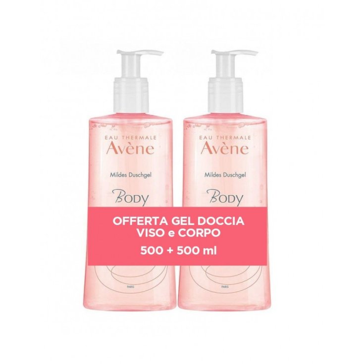  Avène Duo Gel Doccia Delicato 500ml+500ml