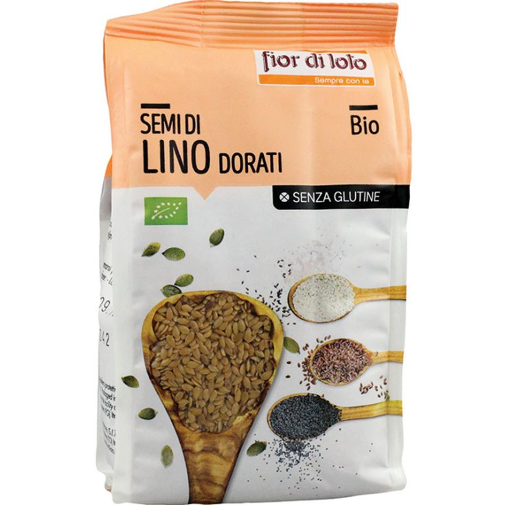 Semi di Lino Dorati Bio Fior di Loto 400g