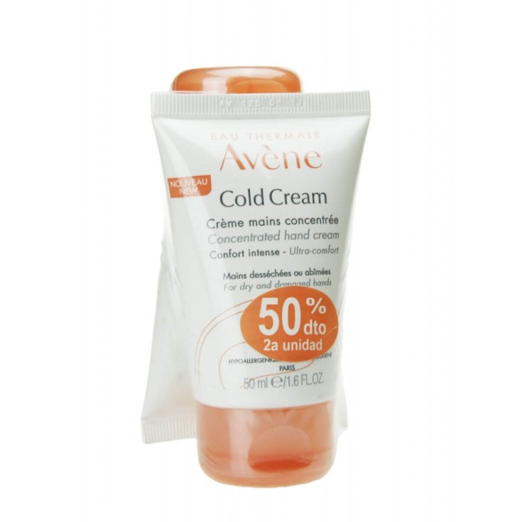 Avène Cold Cream Crema Mani Concentrata 2x50ml