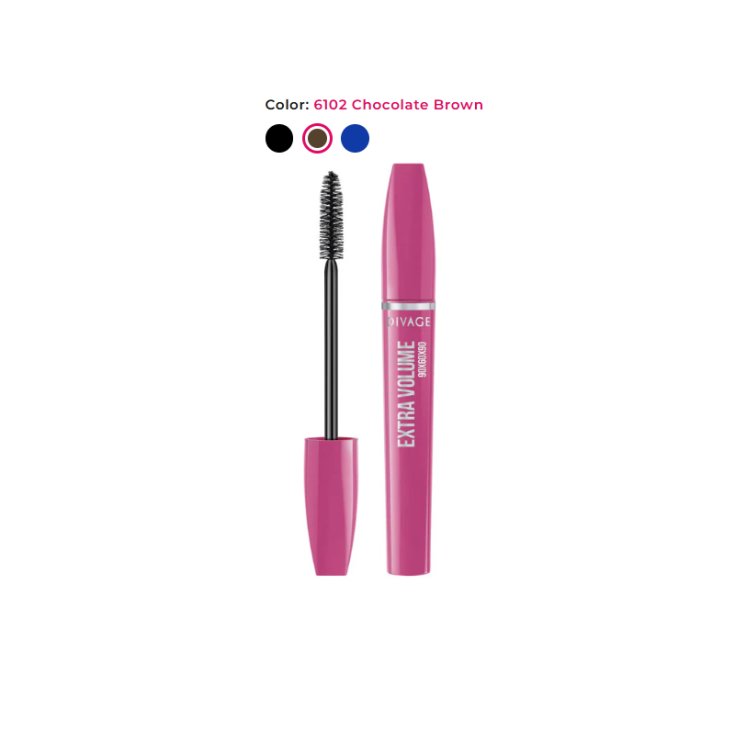 Extra Volume e Lunghezza 90x60x90 Chocolate Brown Mascara Divage