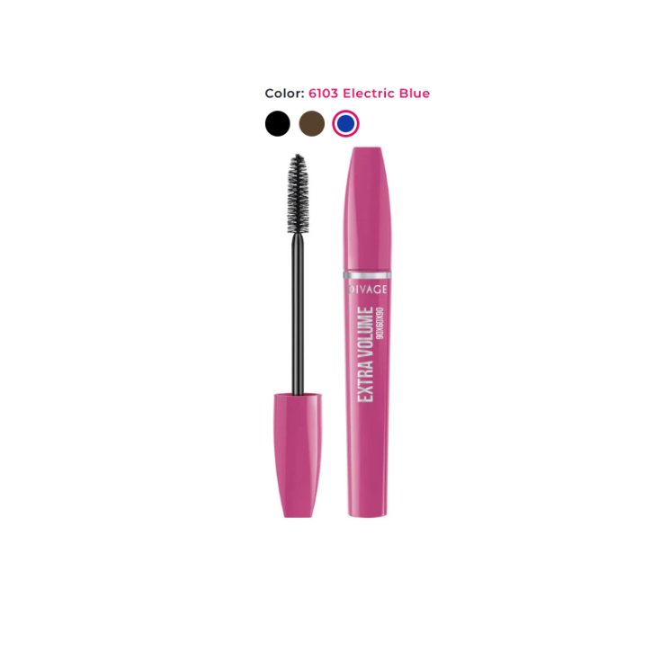 Extra Volume e Lunghezza 90x60x90 Electric Blue Mascara Divage