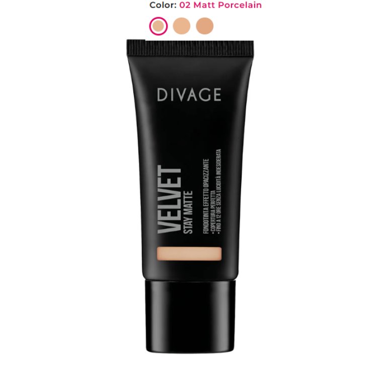 Velvet Stay Matte 02 Porcelain Divage