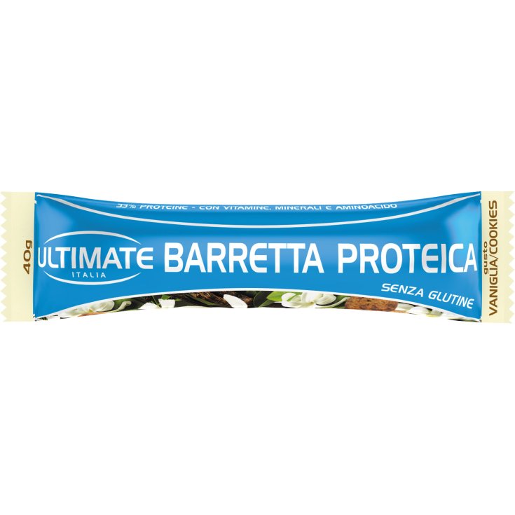 Barretta Proteica Vaniglia-Cookies Ultimate 40g