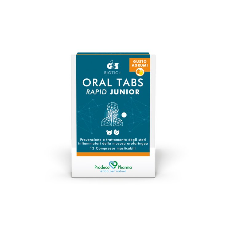 ORAL TABS RAPID JUNIOR GSE 12 Compresse