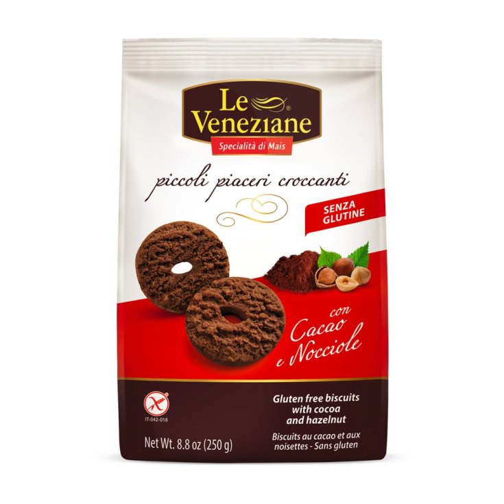 Biscotti Al cacao E Nocciole Le Veneziane® 250g