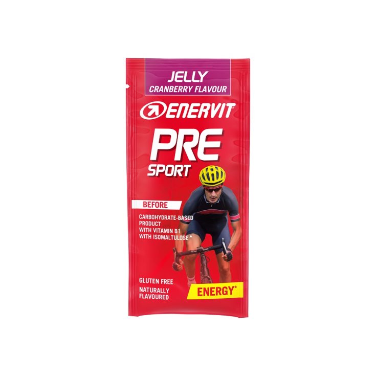 Pre-Sport Jelly Cranberry Before Energy Enervit 45g