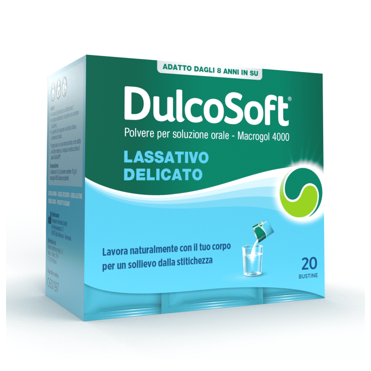 Dulcosoft Polvere Per Sospensione Orale Integratore Alimentare 20 Bustine