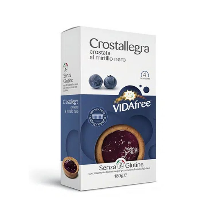 Crostallegra Mirtillo Nero VIDAfree 180g