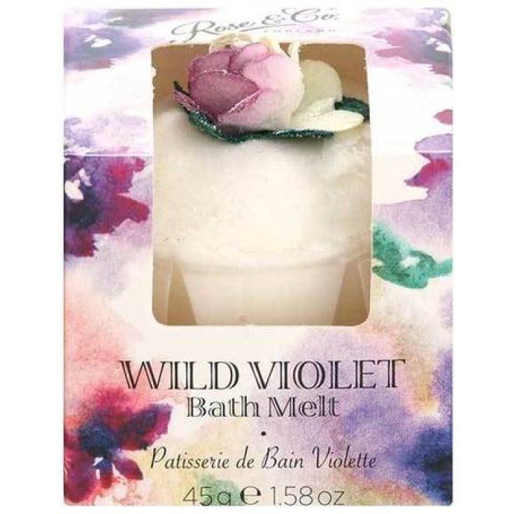 Wild Violet Bath Melt Rose&Co 45g