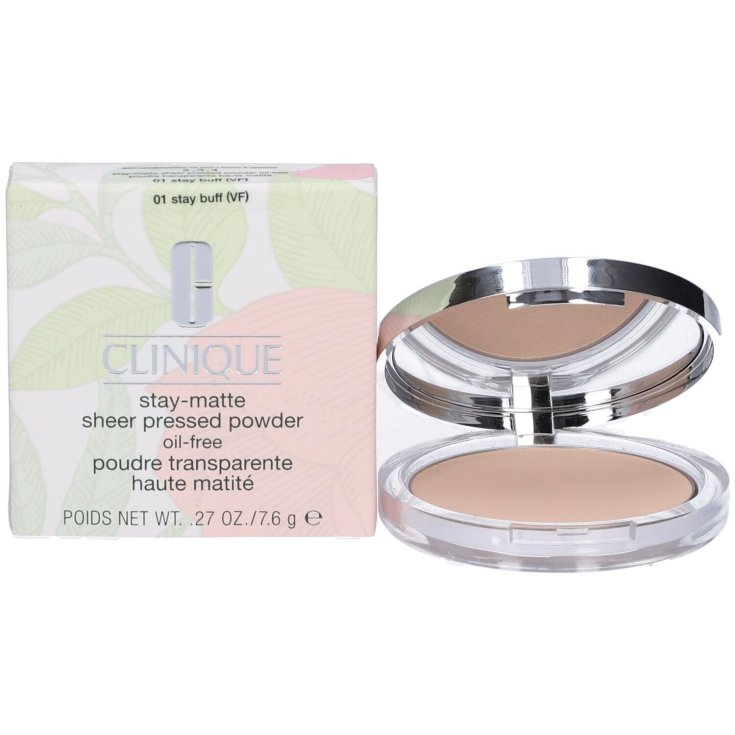 Stay-Matte Cipria Tonalit&agrave; 01 Stay Buff Clinique 7,6g