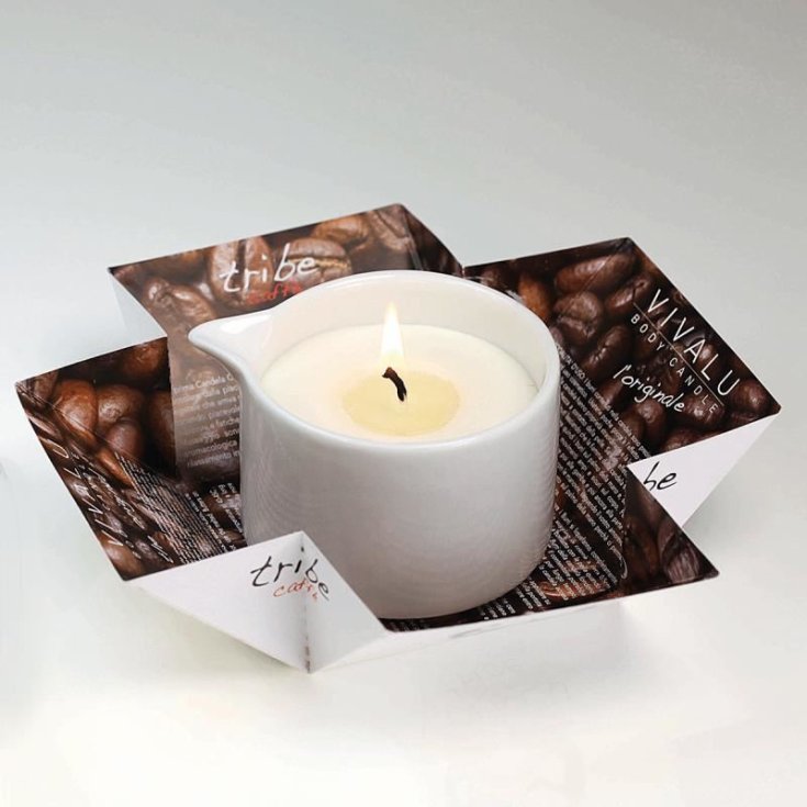 Vivalu Tribe Caffe' Massage Candle Tone Lumen® 100ml