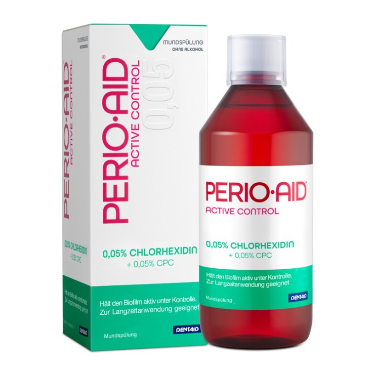Perio·Aid® Senza Glutine Active Control Collutorio 500ml