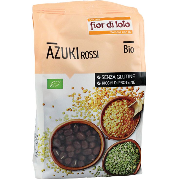 Azuki Rossi Bio Fior di Loto 400g