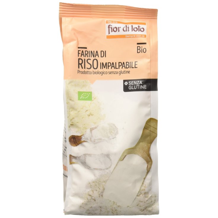 Farina Riso Impalpabile Bio Fior di Loto 375g