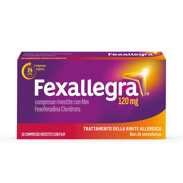 Sanofi Fexallegra 10 Compresse Rivestite 120mg