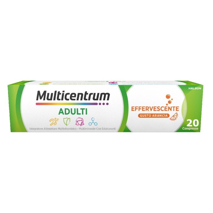 Multicentrum Effervescente Integratore Alimentare Senza Glutine 20 Compresse Effervescenti