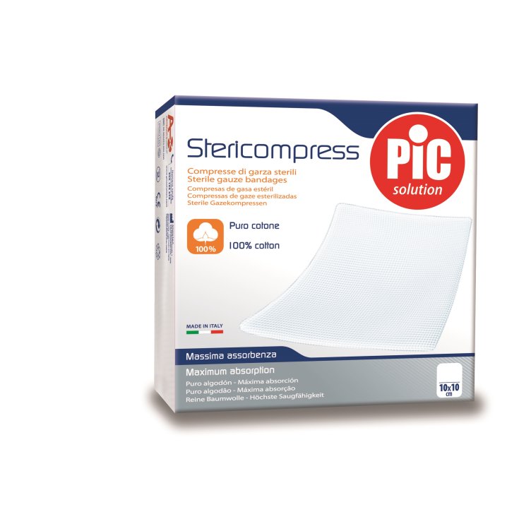 Sterilcompress 10x10 Compresse Sterili PIC