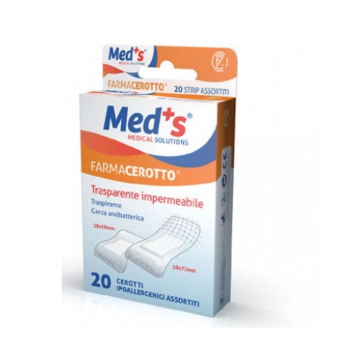 Farmacerotto Strips Polietilene Medio Med's 20 Cerotti