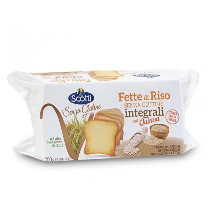 Fette Di Riso Integrali Con Quinoa Scotti 200g