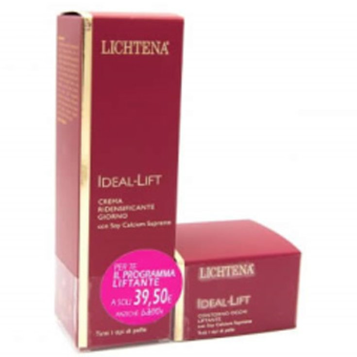 Lichtena® Ideal Lift Crema Ridensificante Giorno 50ml + Contorno Occhi 15ml