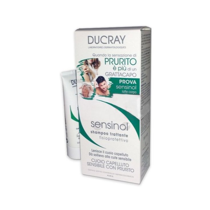 Sensinol Shampoo + Latte Detergente Ducray 200ml+40ml