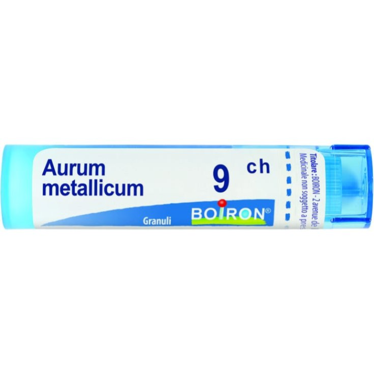 Aurum Metallicum 9CH Boiron Granuli 4g