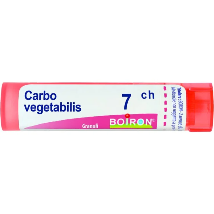 Carbo Vegetabilis 7CH Boiron 80 Granuli