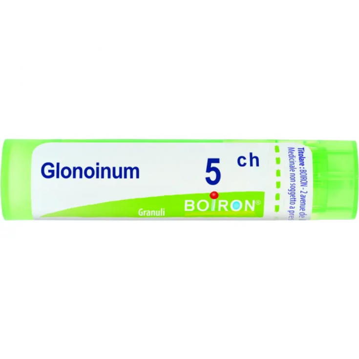 Glonoinum 5CH Boiron Granuli 1 Tubo