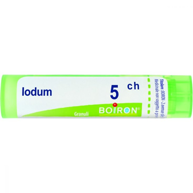 Iodum 5CH Boiron 80 Granuli