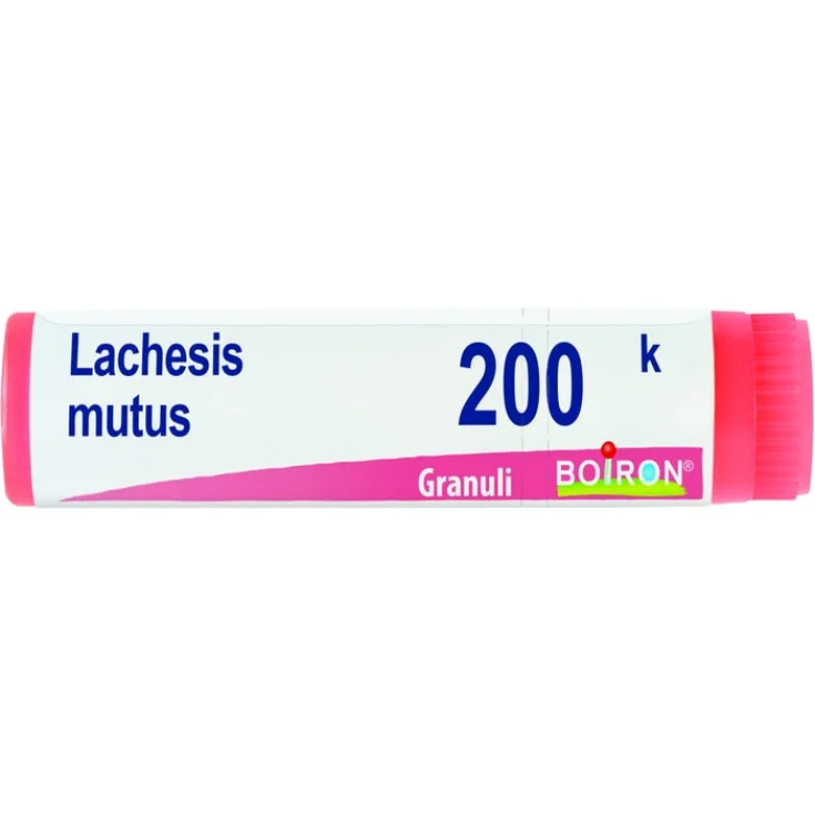 Lachesis Mutus 200K Boiron 80 Granuli