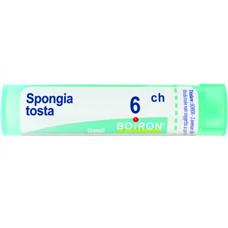 Spongia Tosta 6CH Boiron 80 Granuli