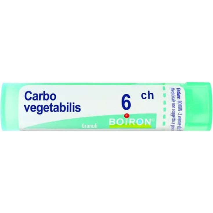 Carbo Vegetabilis 6CH Boiron 80 Granuli