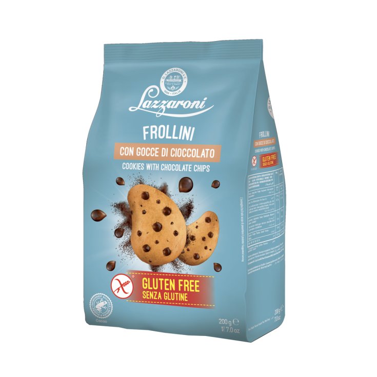 Frollini Con Gocce Cioccolato Lazzaroni 200g